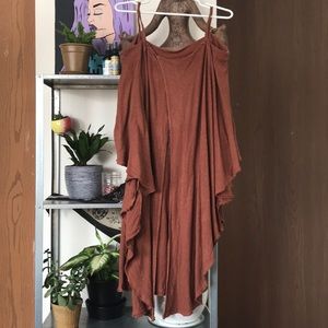 Detailed open back dress/blouse FREE PEOPLE